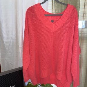 Pink aerie sweater size large